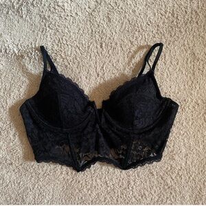 Victoria's Secret Black Lace Bra